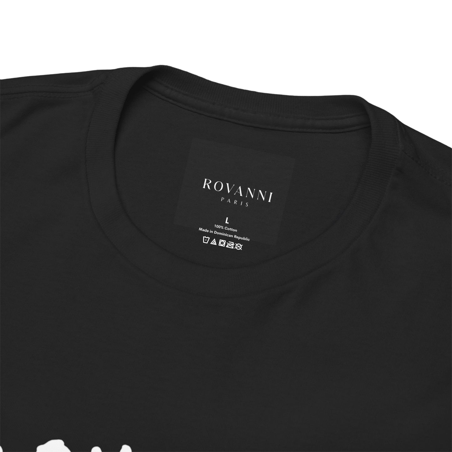 ROVANNI Heavy Cotton Luxury Streetwear T-Shirt