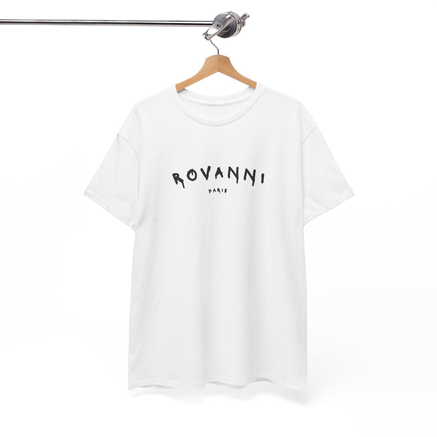 ROVANNI Heavy Cotton Luxury Streetwear T-Shirt