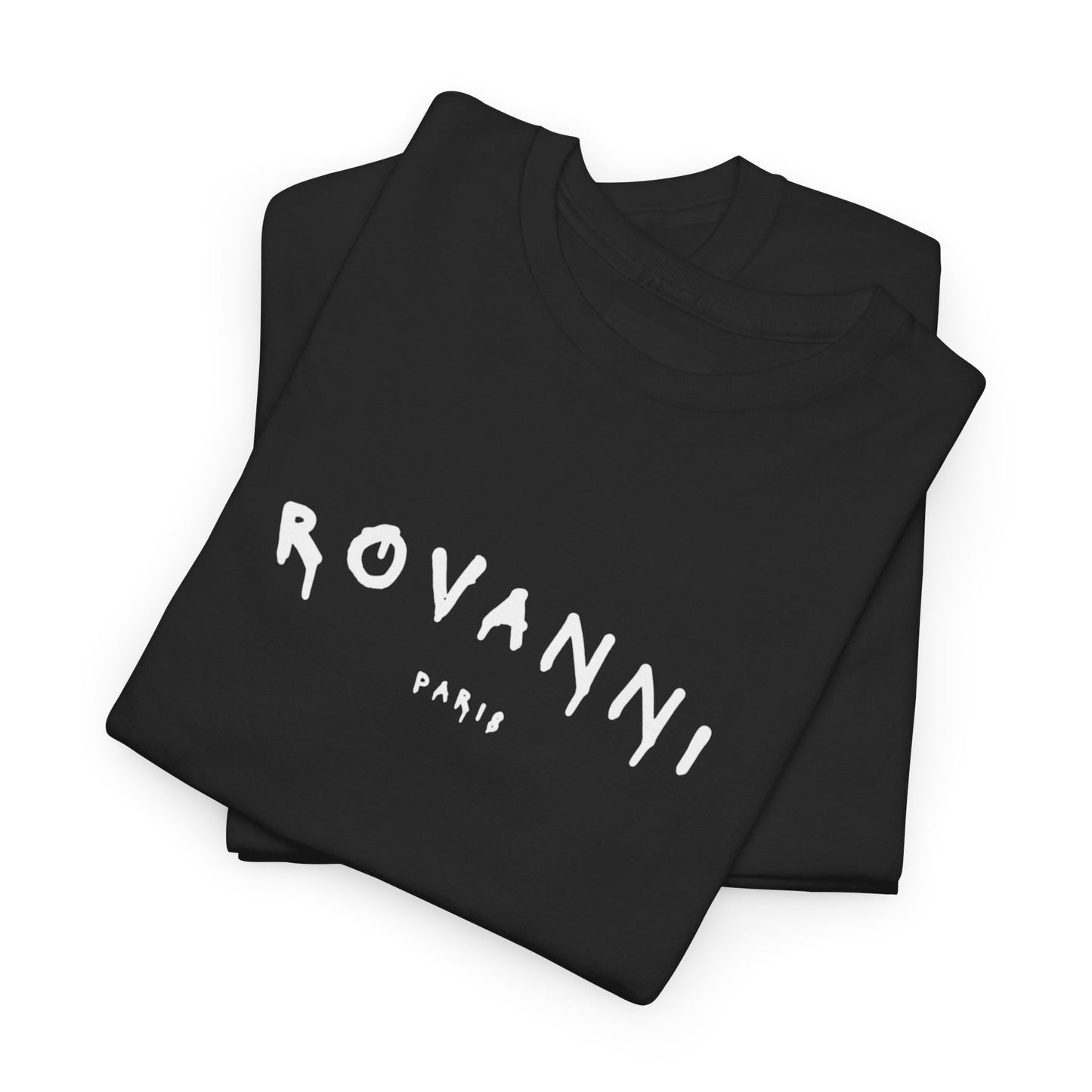 ROVANNI Heavy Cotton Luxury Streetwear T-Shirt